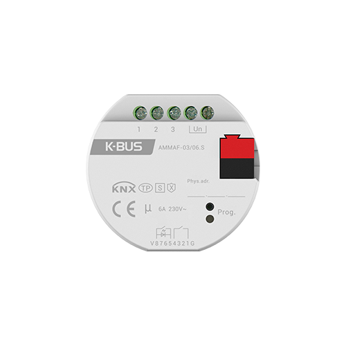 KNX安全3路嵌入式多功能執(zhí)行器